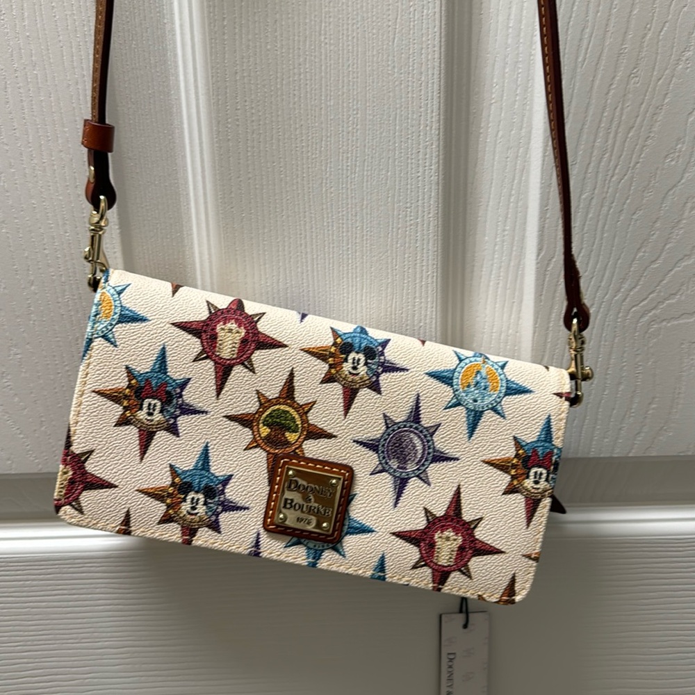 Dooney Bourke Disney wallet/clutch with adjustable shoulder strap